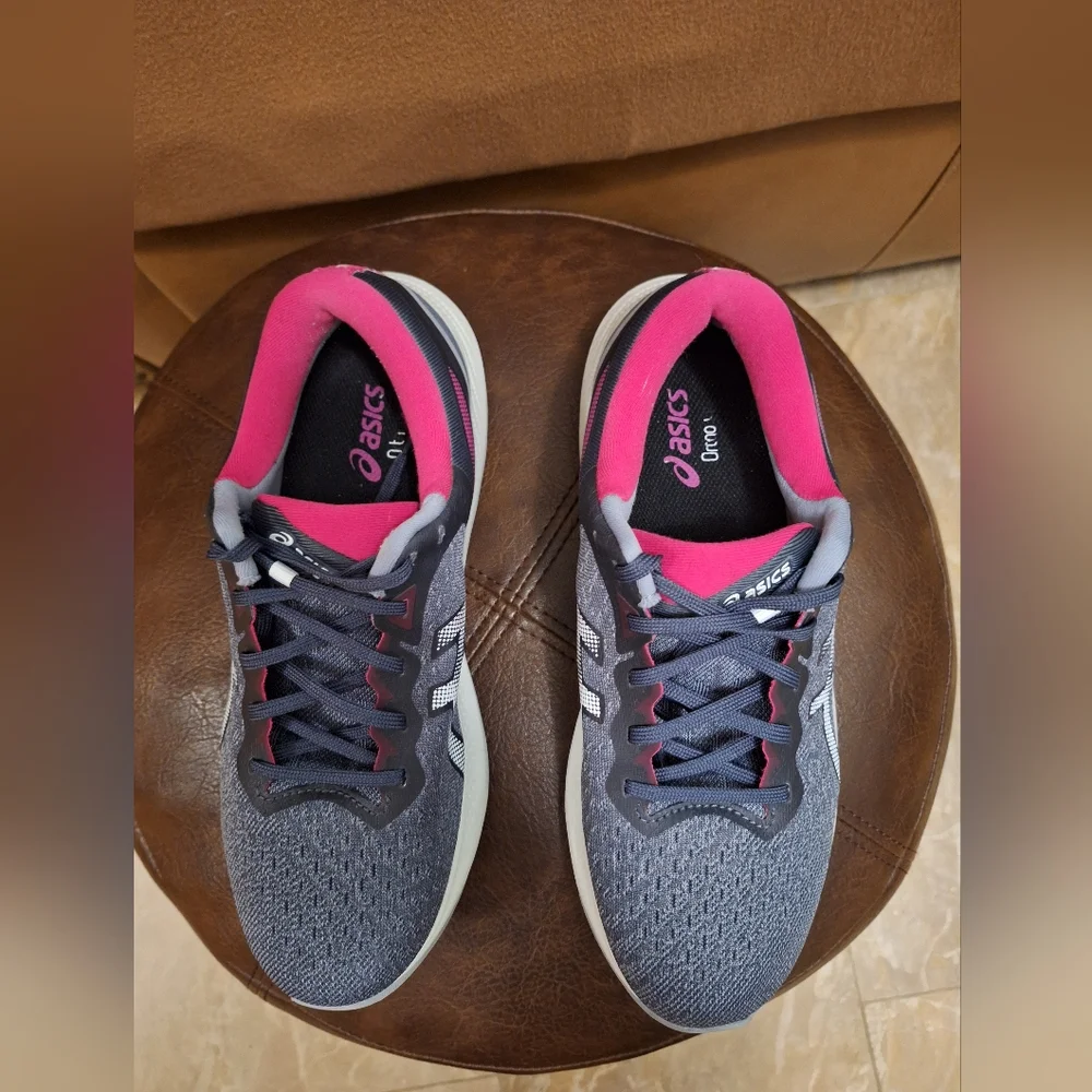 Asics GEL-Pulse 13 Gray and Pink Women's Running Shoes